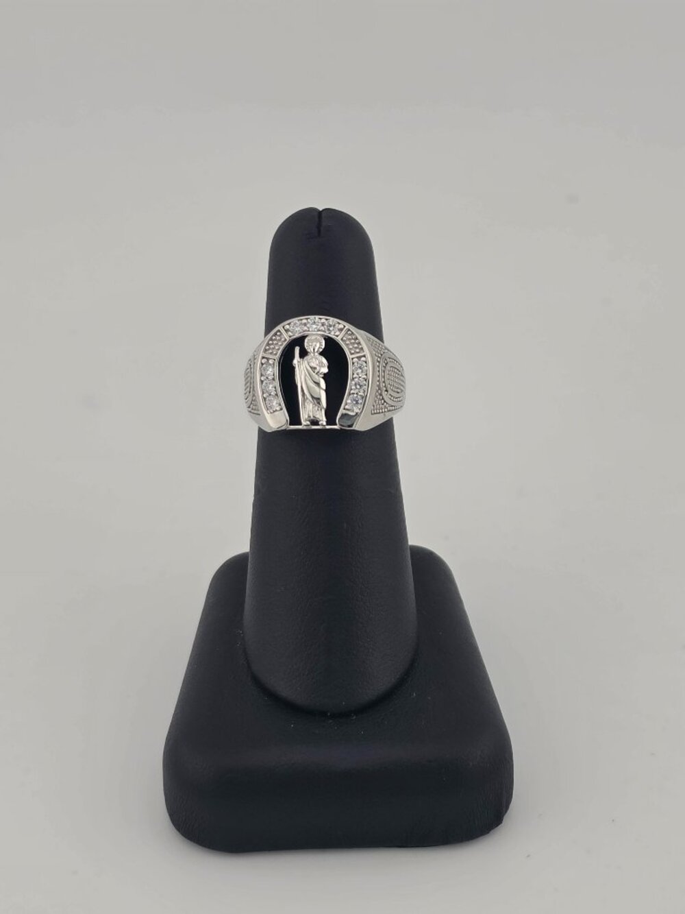 Brand New Sterling Silver 925 San Judas Tadeo Ring